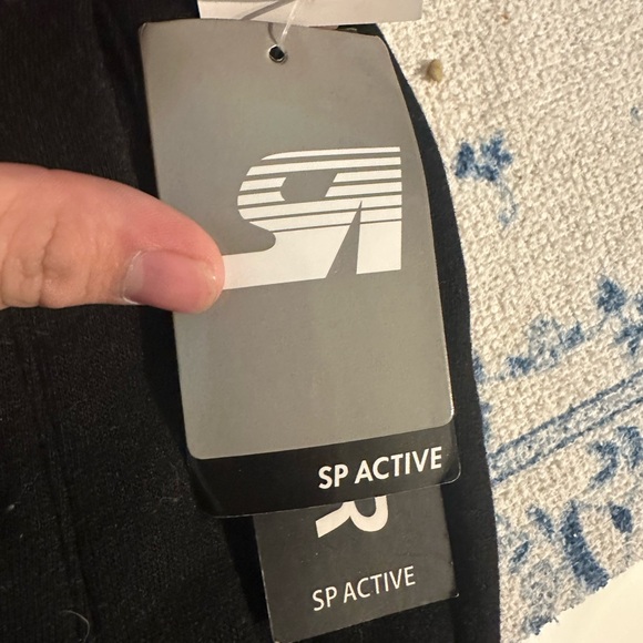 Black Men's Sweatpants - Picture 9 of 12